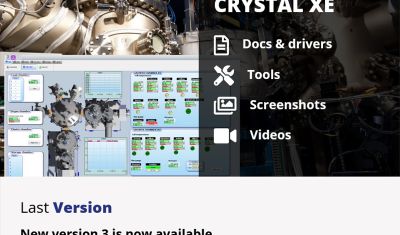 RIBER - Crystal XE - Site internet